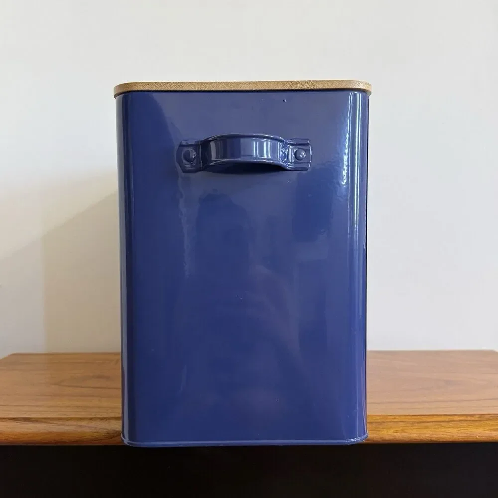 Metal Bread Box by Ashland Blue Kitchen Storage Decor - Picture 3 of 9